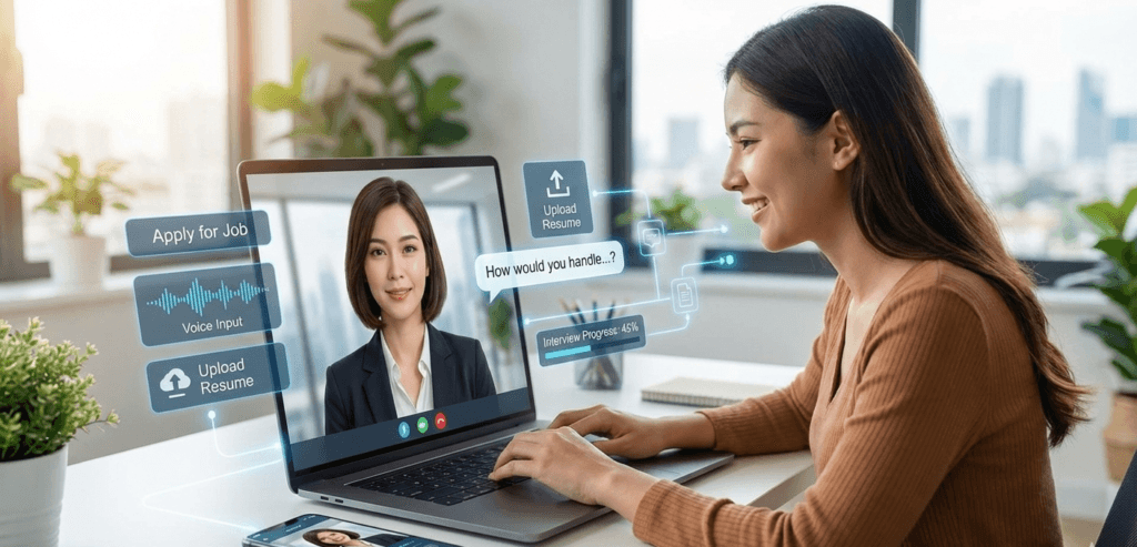 JobUAI: Practice Job Interviews in a Simple and Realistic Way.